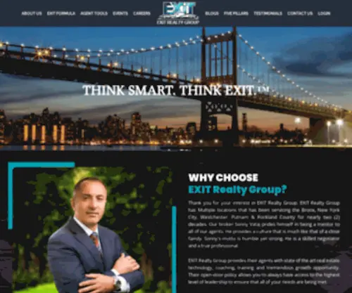 Joinexitrealtygroupny.com(EXIT Realty Group) Screenshot