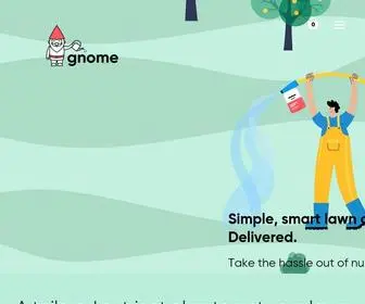 Joingnome.com(Smart lawn care plans and grow) Screenshot