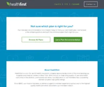 Joinhealthfirst.org(JoinHealthFirst) Screenshot