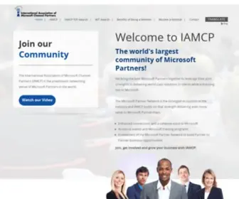 Joiniamcp.org(Microsoft Partners Network) Screenshot