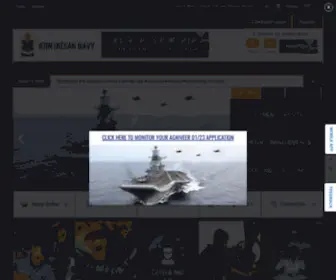 Joinindiannavy.gov.in(The indian navy) Screenshot