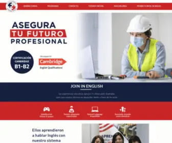 Joininenglish.com.ec(Ingles En Quito y Guayaquil) Screenshot