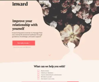 Joininward.com(Emotional Wellness) Screenshot