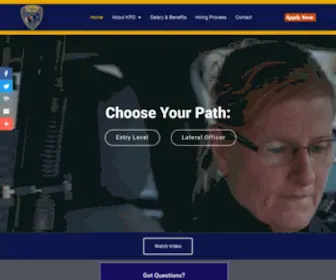 Joinkokomopd.com(The kokomo Police department) Screenshot