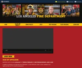 Joinlafd.org(Los Angeles Fire Department) Screenshot