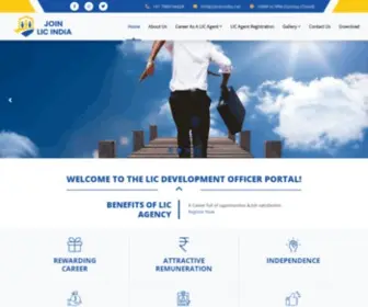 Joinlicindia.net(Join LIC India) Screenshot