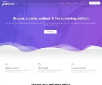 Joinlive.net(Eventzilla Joinlive) Screenshot