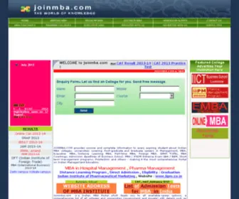 Joinmba.com(MBA) Screenshot