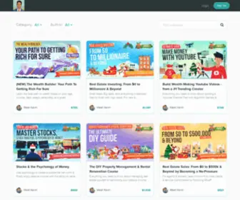 Joinmeetkevin.com(Meet Kevin&#039;s Guide to Real Wealth (From Nothing)) Screenshot