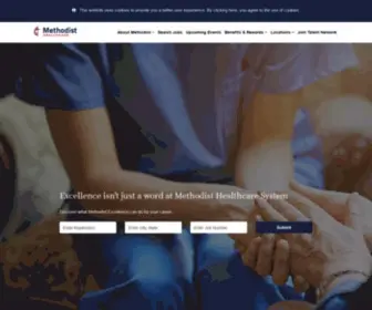 Joinmethodist.com(Methodist Healthcare Careers) Screenshot