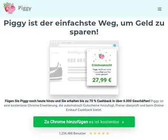 Joinpiggy.de(Coupons, Promo Codes, Deals, & Cash Back) Screenshot