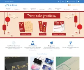 Joinprint.com(Premium Online Business and Design) Screenshot