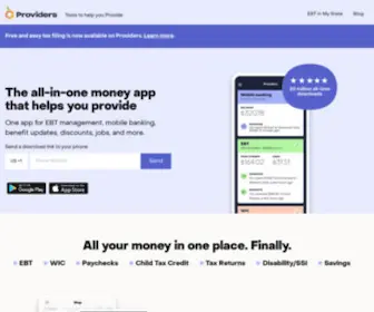 Joinproviders.com(Mobile Banking and EBT) Screenshot