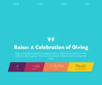 Joinraise.org(Raise) Screenshot