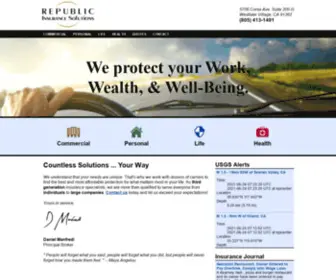 Joinrepublic.com(Republic Insurance Solutions) Screenshot