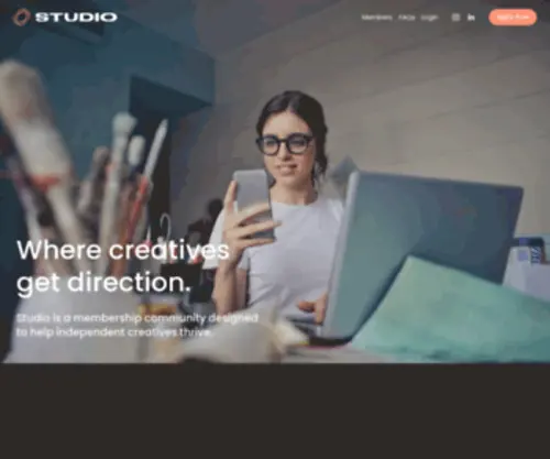 Joinstudio.com(Studio) Screenshot