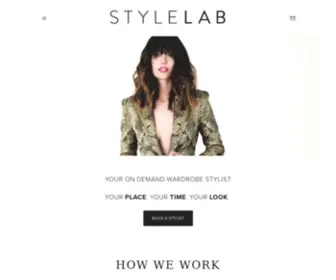 Joinstylelab.com(Your On Demand Personal Stylist) Screenshot