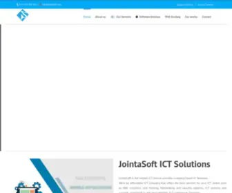 Jointasoft.com(JointaSoft ICT Tech) Screenshot