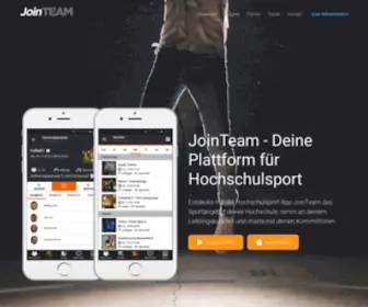 Jointeam.de(Das Online) Screenshot