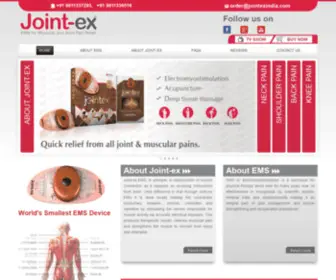 Jointexindia.com(Jointex) Screenshot