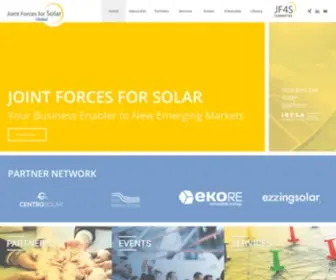 Jointforces4Solar.com(Joint Forces for Solar) Screenshot