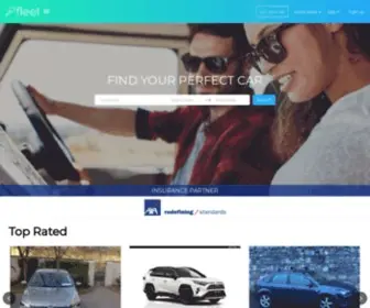 Jointhefleet.com(Hire a fun car or earn money renting your car) Screenshot