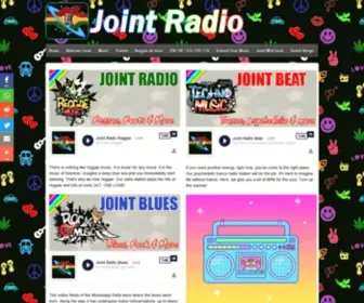 Jointil.com(Stations Playing Reggae Blues Rock Trance Music) Screenshot