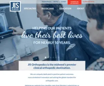 Jointimplantsurgeons.com(Joint Implant Surgeons) Screenshot