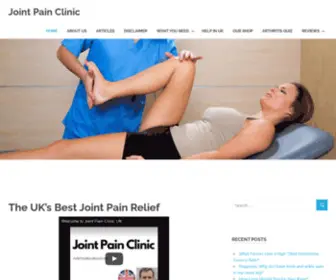 Jointpainclinic.co.uk(Treatment for pain) Screenshot