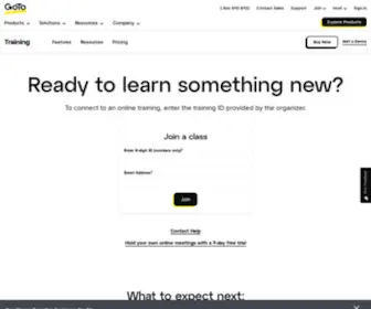 Jointraining.com(Join the Training) Screenshot