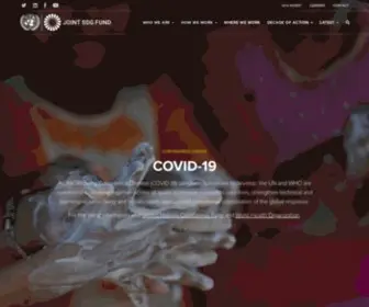 Jointsdgfund.org(The Joint SDG Fund) Screenshot