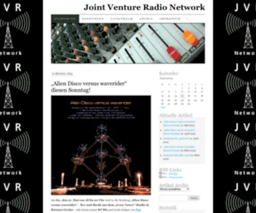 Jointventureradio.info(Joint Venture Radio) Screenshot