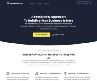 Joinunbox.com(UnboxPlatform) Screenshot