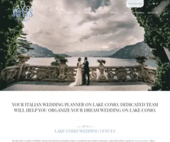 Joinuslakecomo.wedding(Wedding Planner specialized in weddings in Lake Como Italy) Screenshot