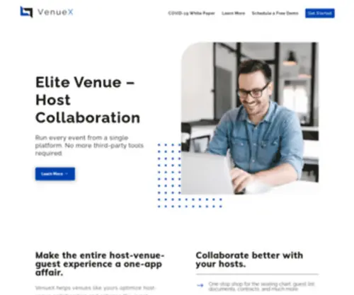 Joinvenuex.com(Join VenueX) Screenshot