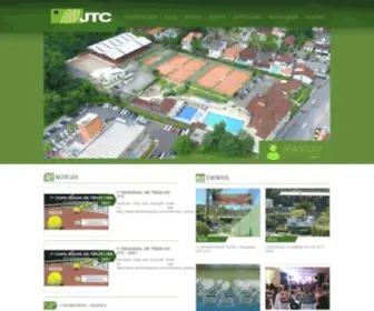 Joinvilletenisclube.com.br(JTC) Screenshot