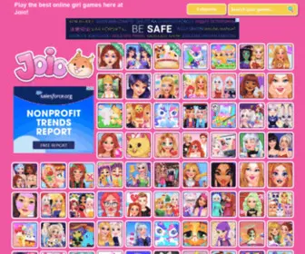 Joio.com(Girl Games) Screenshot