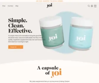 Joiwellness.co(Joi) Screenshot