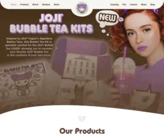 Jojiyogurt.com(JOJI®) Screenshot