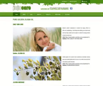 Jojoba-Australia.com.au(Pure Golden Jojoba Oil) Screenshot