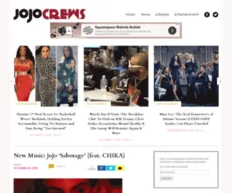 Jojocrews.com(The Prince of Pop Culture) Screenshot