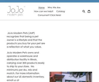 Jojomodernpets.com(Wholesale Dog Products) Screenshot