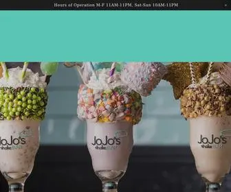 Jojosshakebar.com(JoJo's Shake Bar) Screenshot