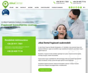 Jokaidental.hu(Fogászat) Screenshot