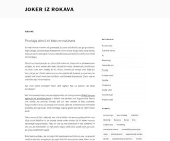 Joker.si(Revija Joker) Screenshot