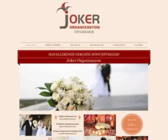 Jokerorganizasyon.org(Joker Organizasyon) Screenshot