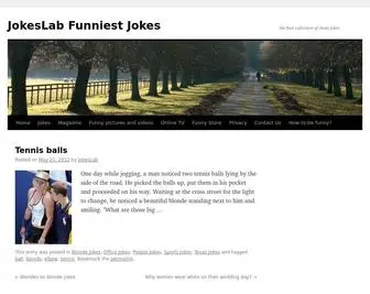 Jokeslab.com(JokesLab Funniest JokesJokesLab Funniest Jokes) Screenshot