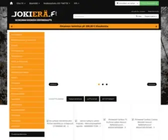 Jokiera.fi(Aseet, retkeilyvarusteet, metsästystarvikkeet) Screenshot