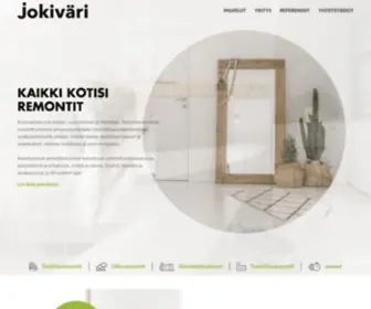 Jokivari.fi(Jokiväriltä asiantuntevaa remonttipalvelua ja korjausrakentamista Kuopiossa ja Joensuussa) Screenshot