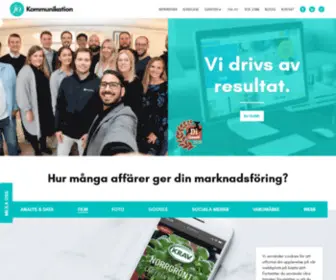 Jokommunikation.se(Vi är en digital reklambyrå) Screenshot